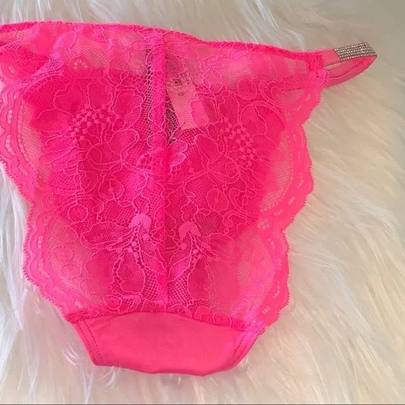 New VERY SEXY Bombshell Shine Strap Thong Panty Crystal Band Underwear - Picture 10 of 11